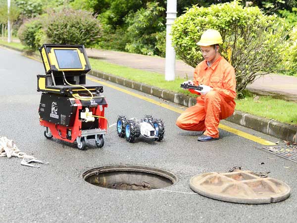 恭城管道机器人检测